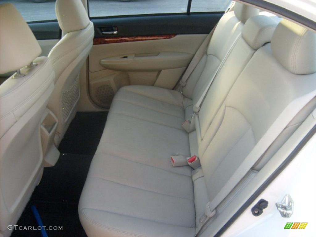 Warm Ivory Interior 2010 Subaru Legacy 3.6R Limited Sedan Photo #45592559