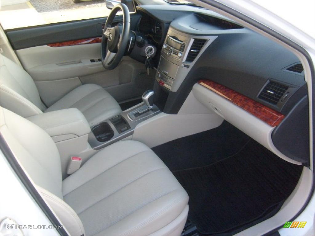 2010 Subaru Legacy 3.6R Limited Sedan Warm Ivory Dashboard Photo #45592567