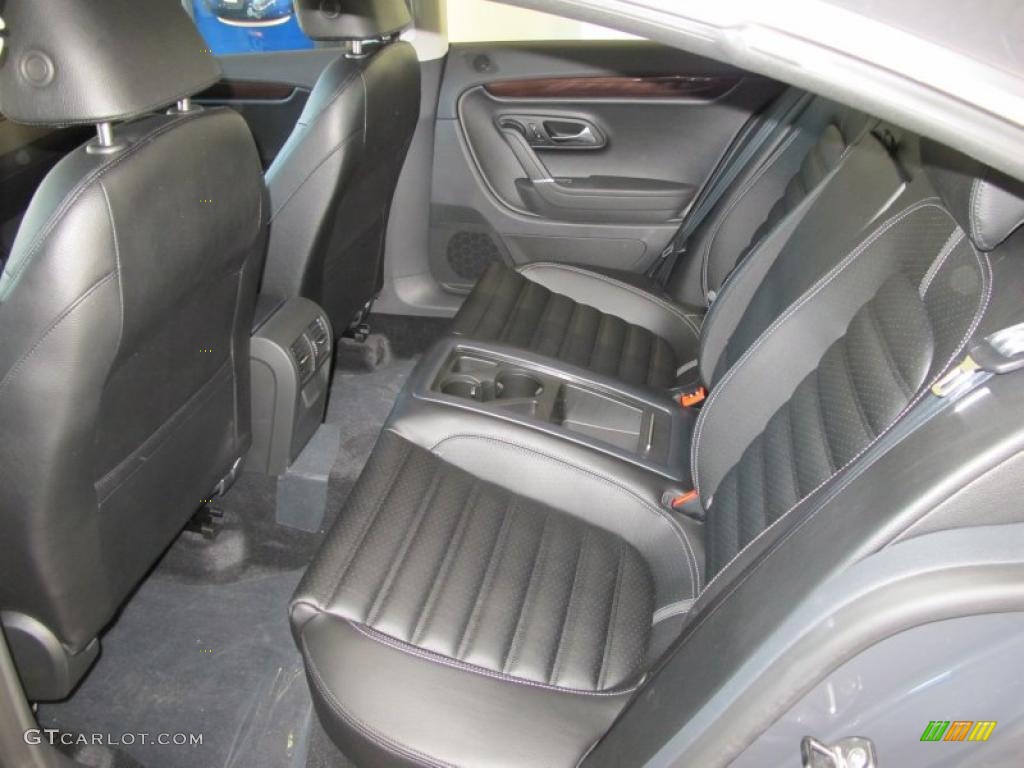 Black Interior 2012 Volkswagen CC Lux Plus Photo #45592611