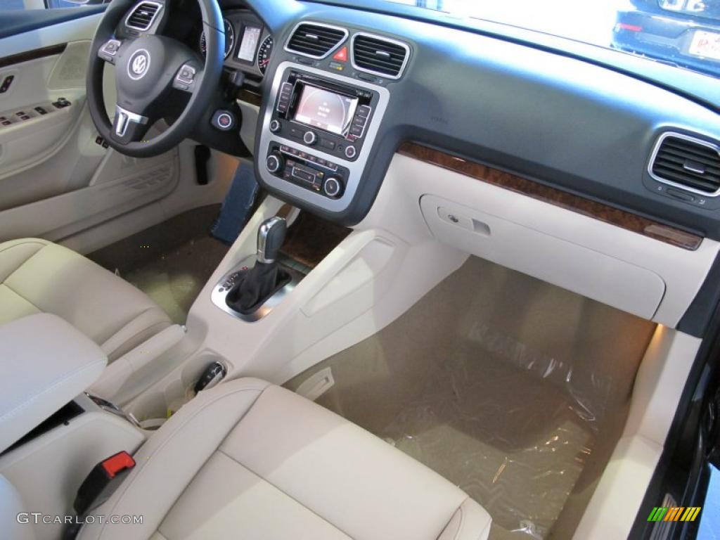 Cornsilk Beige Interior 2012 Volkswagen Eos Lux Photo #45593151