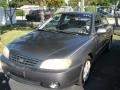 2003 Pewter Grey Kia Spectra LS Sedan  photo #5