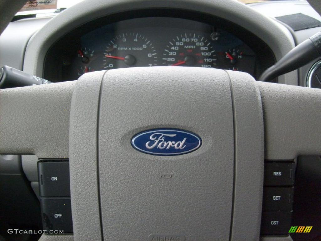 2004 F150 XLT SuperCrew 4x4 - Silver Metallic / Dark Flint photo #13