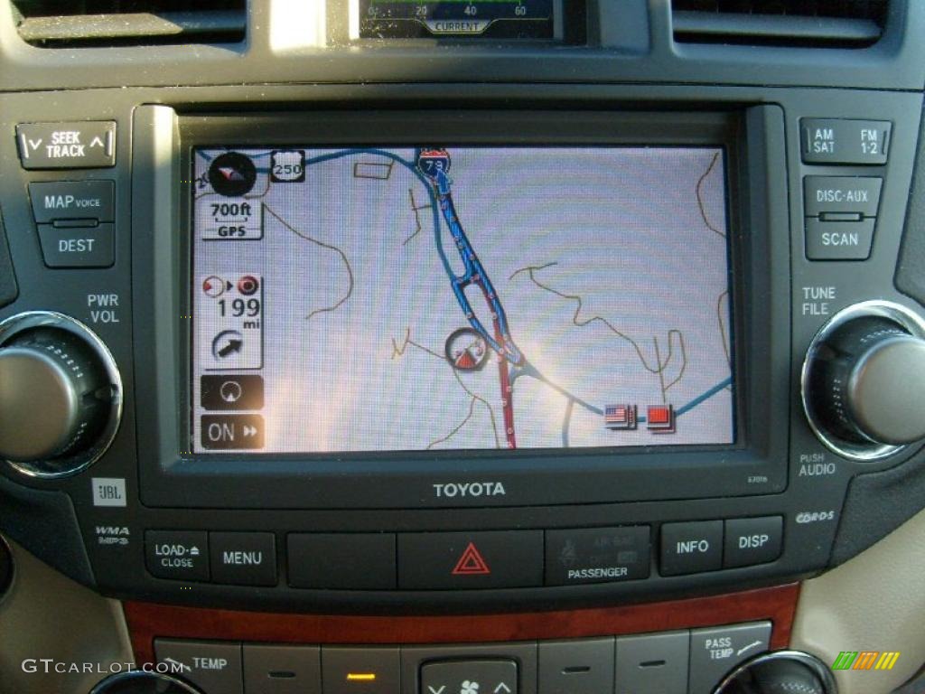 2009 Highlander Limited 4WD - Blizzard White Pearl / Sand Beige photo #14