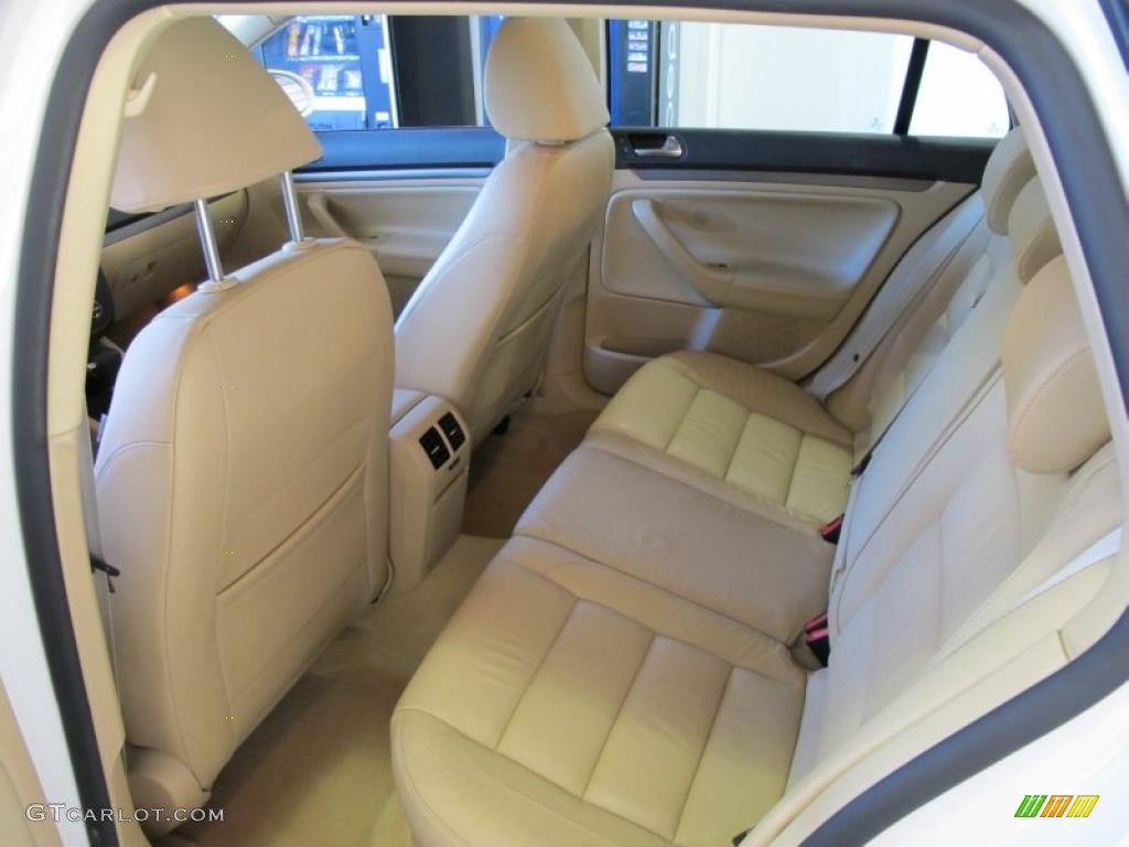 Pure Beige Interior 2009 Volkswagen Jetta SEL SportWagen Photo #45594208