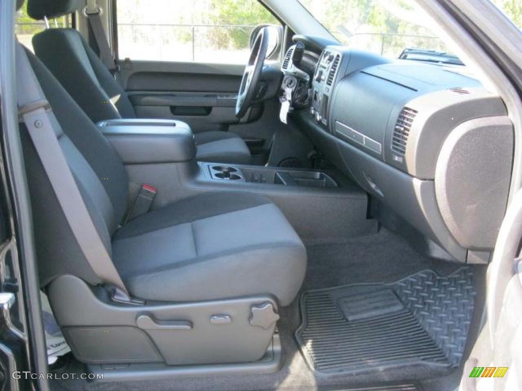 Ebony Interior 2010 Chevrolet Silverado 2500HD LT Crew Cab 4x4 Photo #45594504