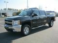 2010 Black Chevrolet Silverado 2500HD LT Crew Cab 4x4  photo #26