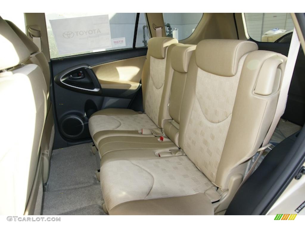 Sand Beige Interior 2011 Toyota RAV4 I4 4WD Photo #45595924