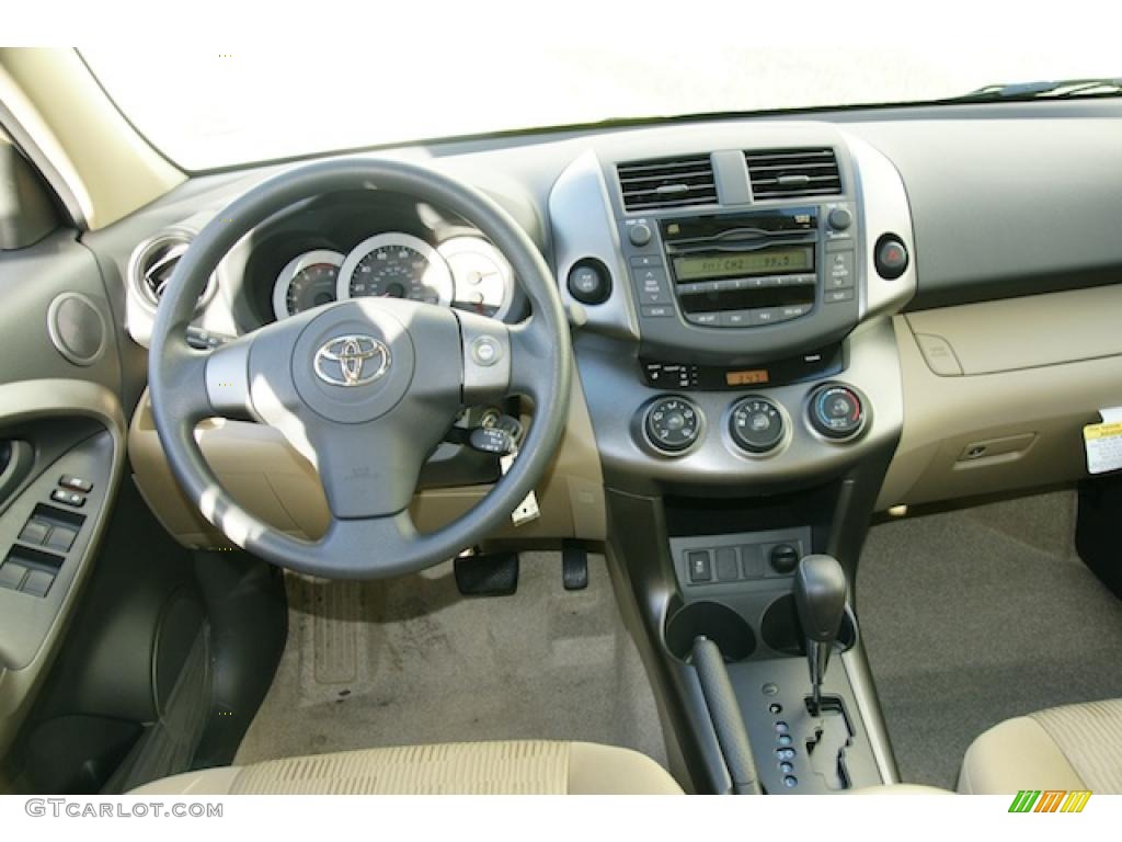 2011 RAV4 I4 4WD - Sandy Beach Metallic / Sand Beige photo #7