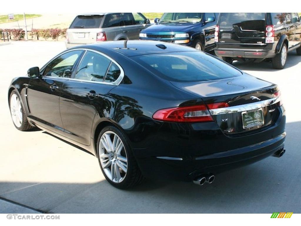 Ebony Black 2011 Jaguar XF XF Supercharged Sedan Exterior Photo #45596456
