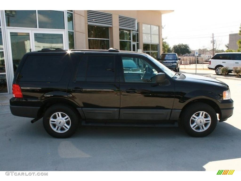 2004 Expedition XLT - Black / Medium Flint Gray photo #13