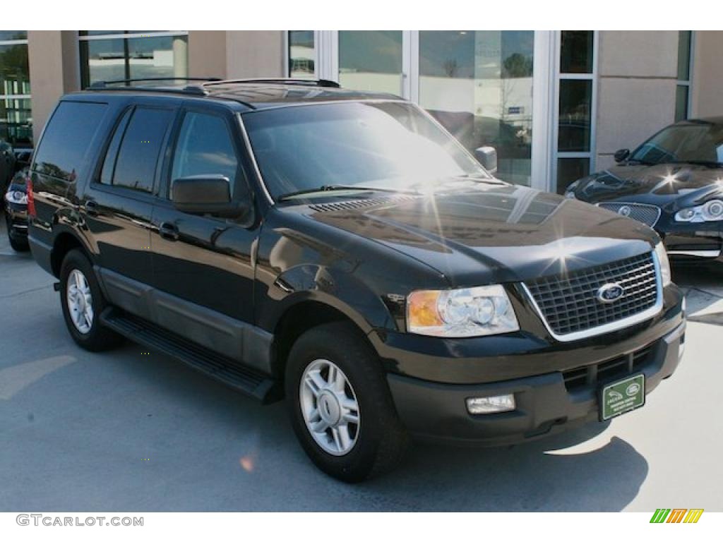 Black 2004 Ford Expedition XLT Exterior Photo #45596668