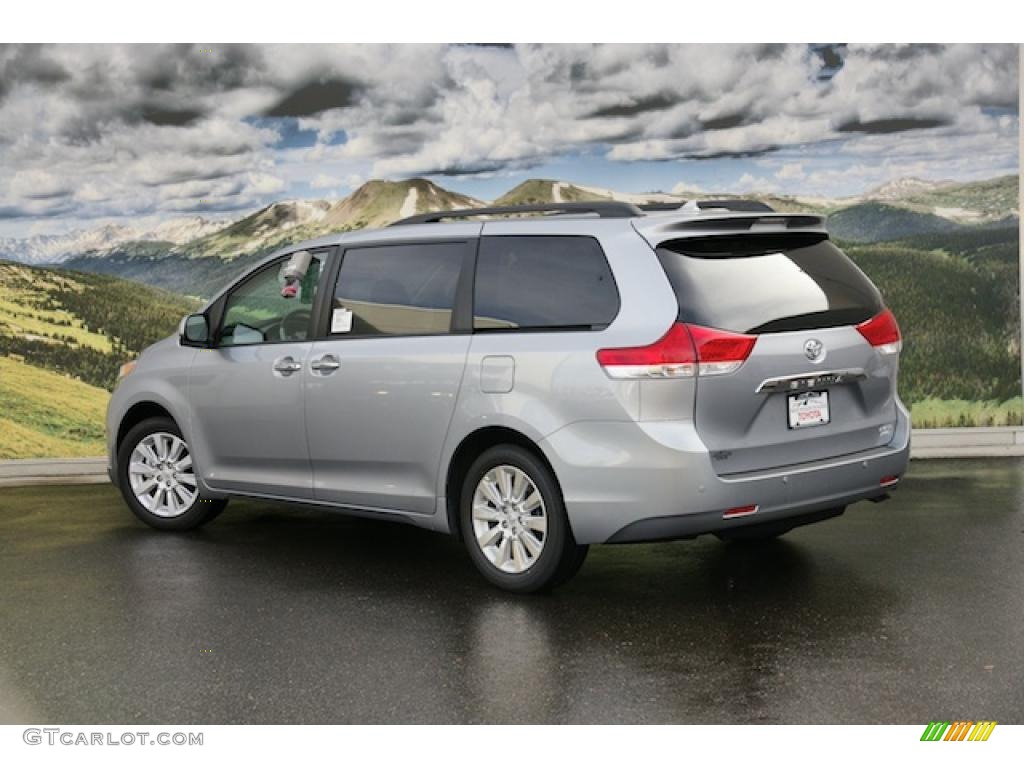 2011 Sienna Limited AWD - Silver Sky Metallic / Light Gray photo #3