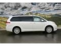 2011 Blizzard White Pearl Toyota Sienna Limited AWD  photo #2