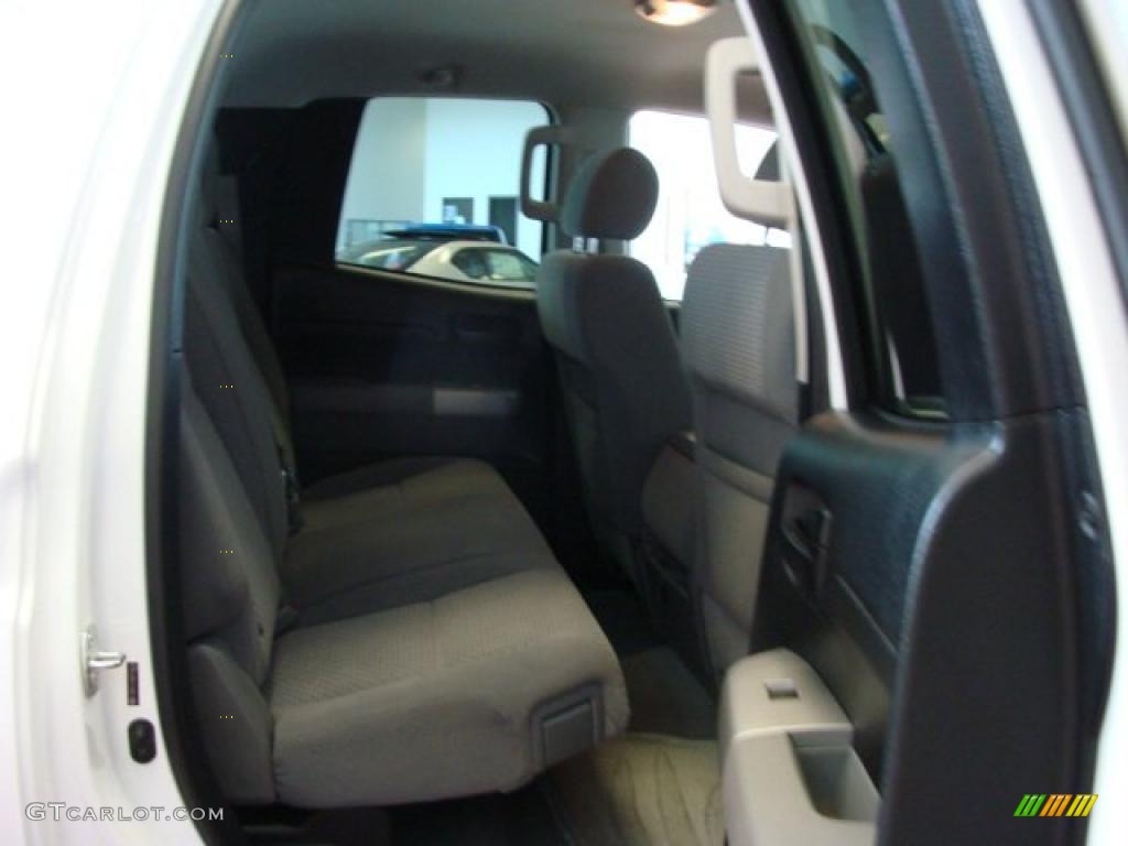 2008 Tundra Double Cab - Super White / Graphite Gray photo #23