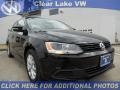 Black - Jetta SE Sedan Photo No. 1