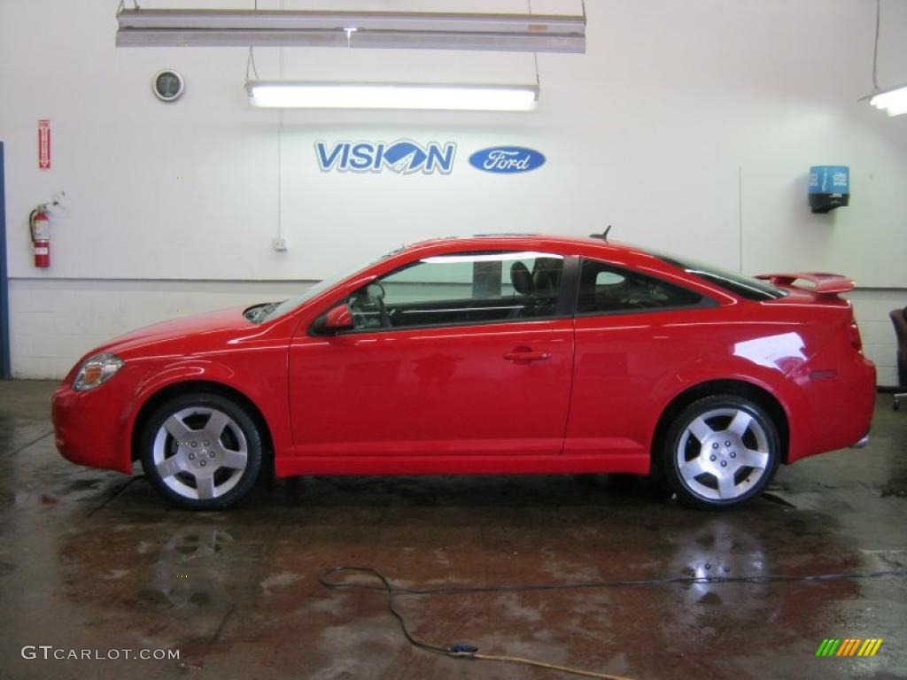 2010 Cobalt LT Coupe - Victory Red / Ebony photo #14
