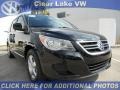 2011 Nocturne Black Metallic Volkswagen Routan SE  photo #1