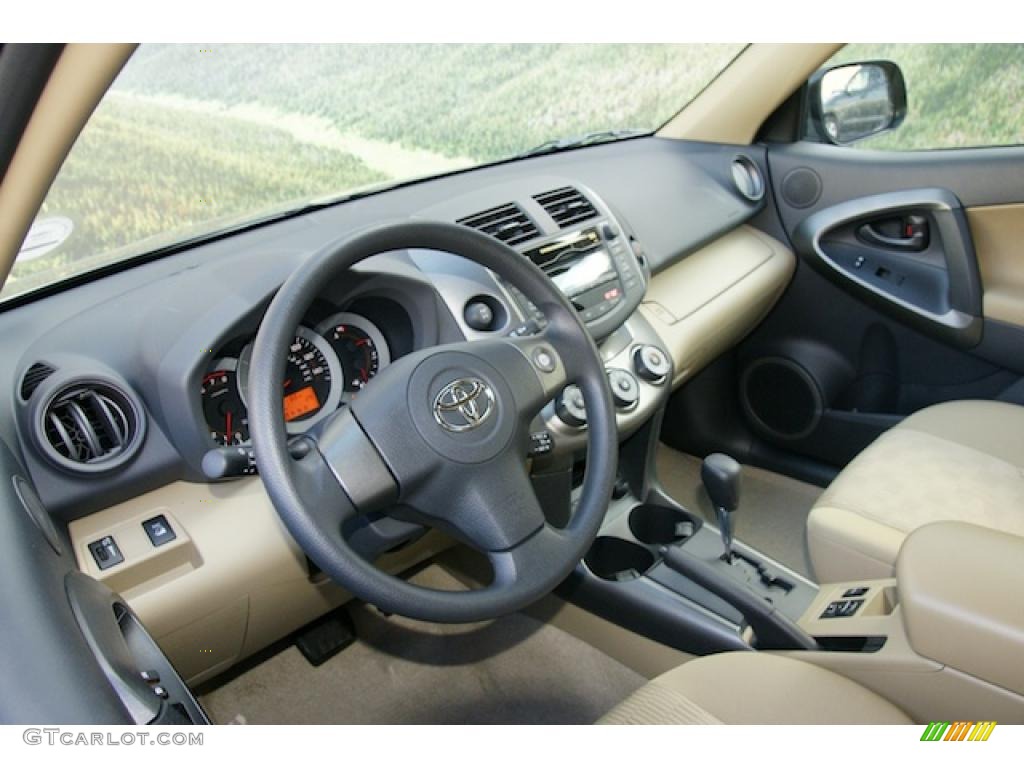 Sand Beige Interior 2011 Toyota RAV4 V6 4WD Photo #45600337