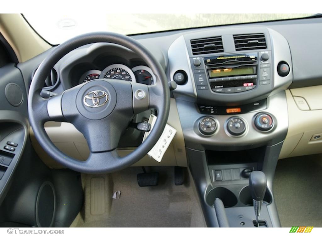 2011 Toyota RAV4 V6 4WD Sand Beige Dashboard Photo #45600349
