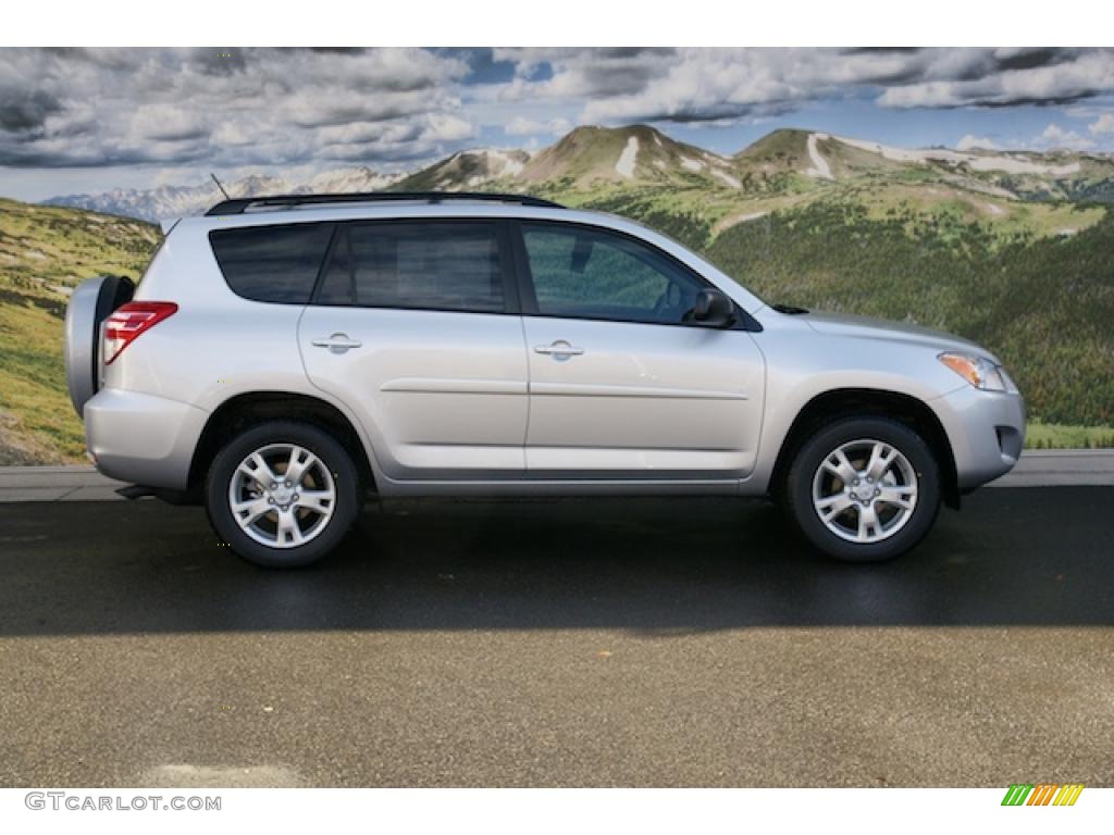 2011 RAV4 I4 4WD - Classic Silver Metallic / Ash photo #2