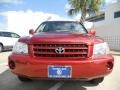 2001 Sundown Red Pearl Toyota Highlander   photo #2