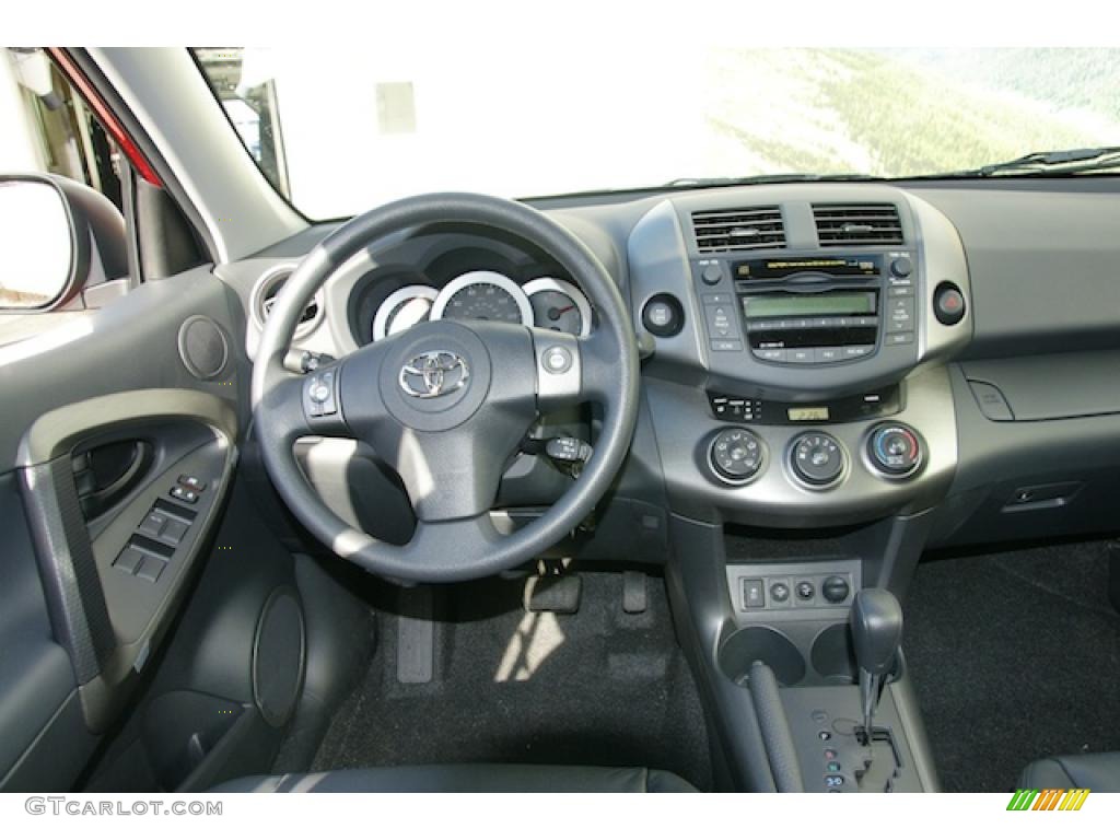 2011 Toyota RAV4 Sport 4WD Dark Charcoal Dashboard Photo #45601653