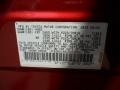 3N8: Sundown Red Pearl 2001 Toyota Highlander Standard Highlander Model Color Code