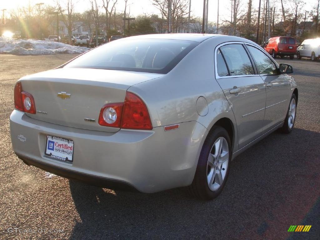 2011 Malibu LS - Gold Mist Metallic / Cocoa/Cashmere photo #4