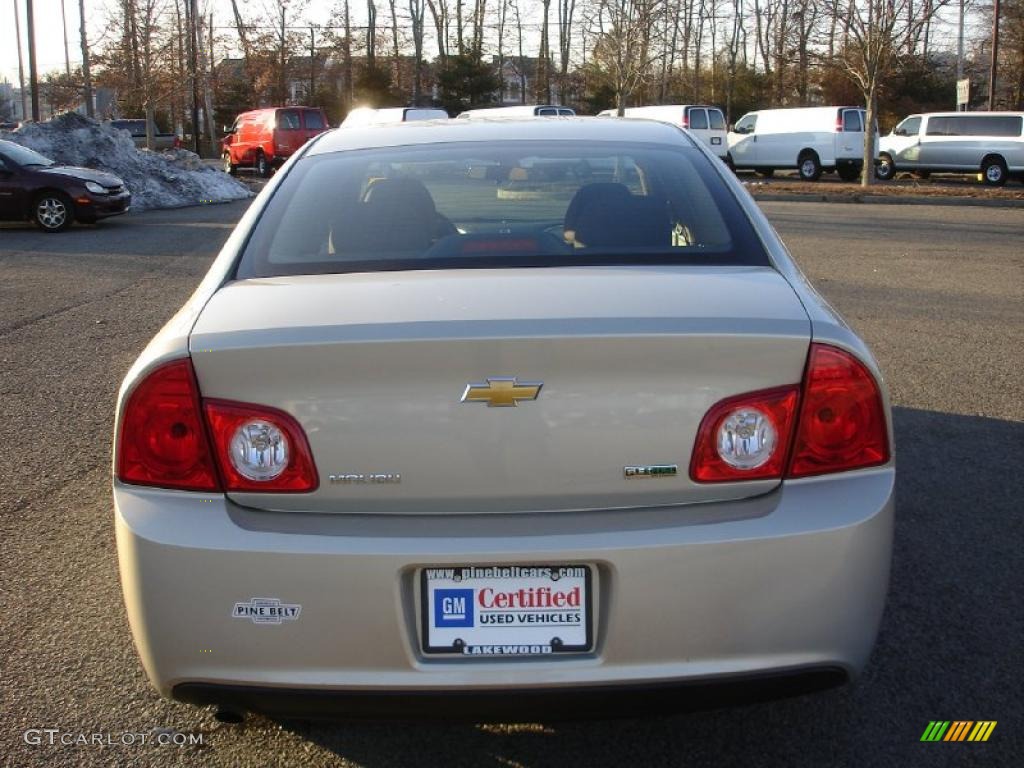 2011 Malibu LS - Gold Mist Metallic / Cocoa/Cashmere photo #5