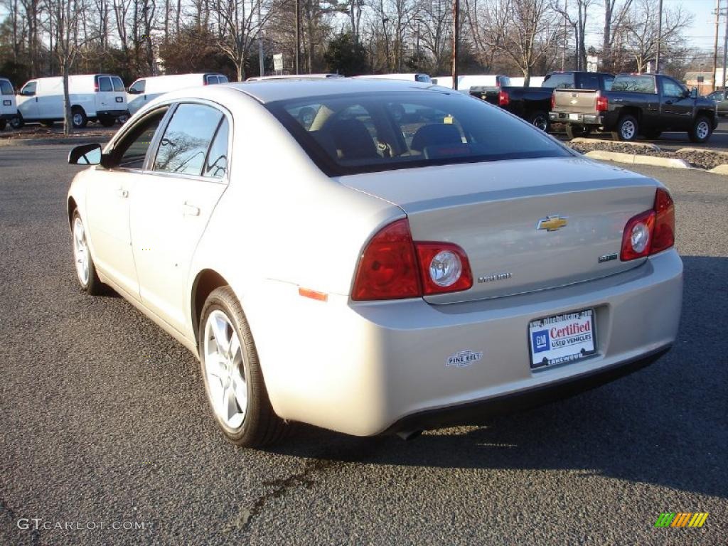 2011 Malibu LS - Gold Mist Metallic / Cocoa/Cashmere photo #6