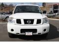 2004 White Nissan Titan XE Crew Cab 4x4  photo #6