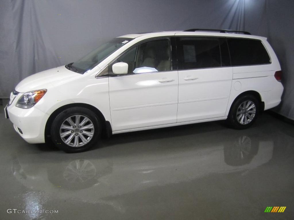 2008 Odyssey Touring - Taffeta White / Ivory photo #3