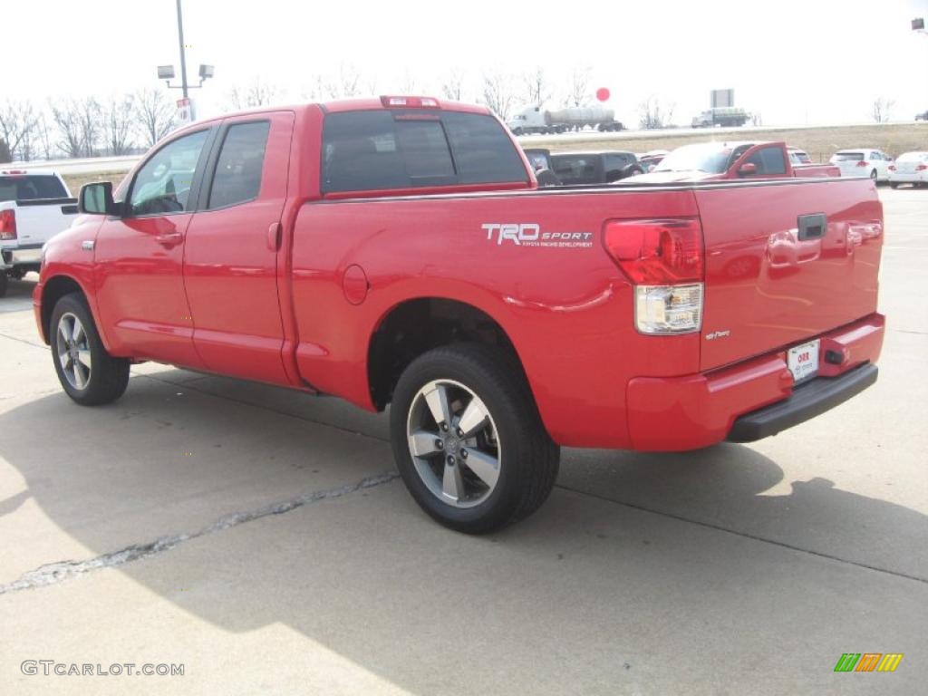 2010 Tundra TRD Sport Double Cab - Radiant Red / Black photo #5
