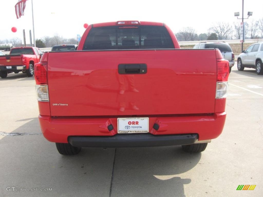 2010 Tundra TRD Sport Double Cab - Radiant Red / Black photo #6