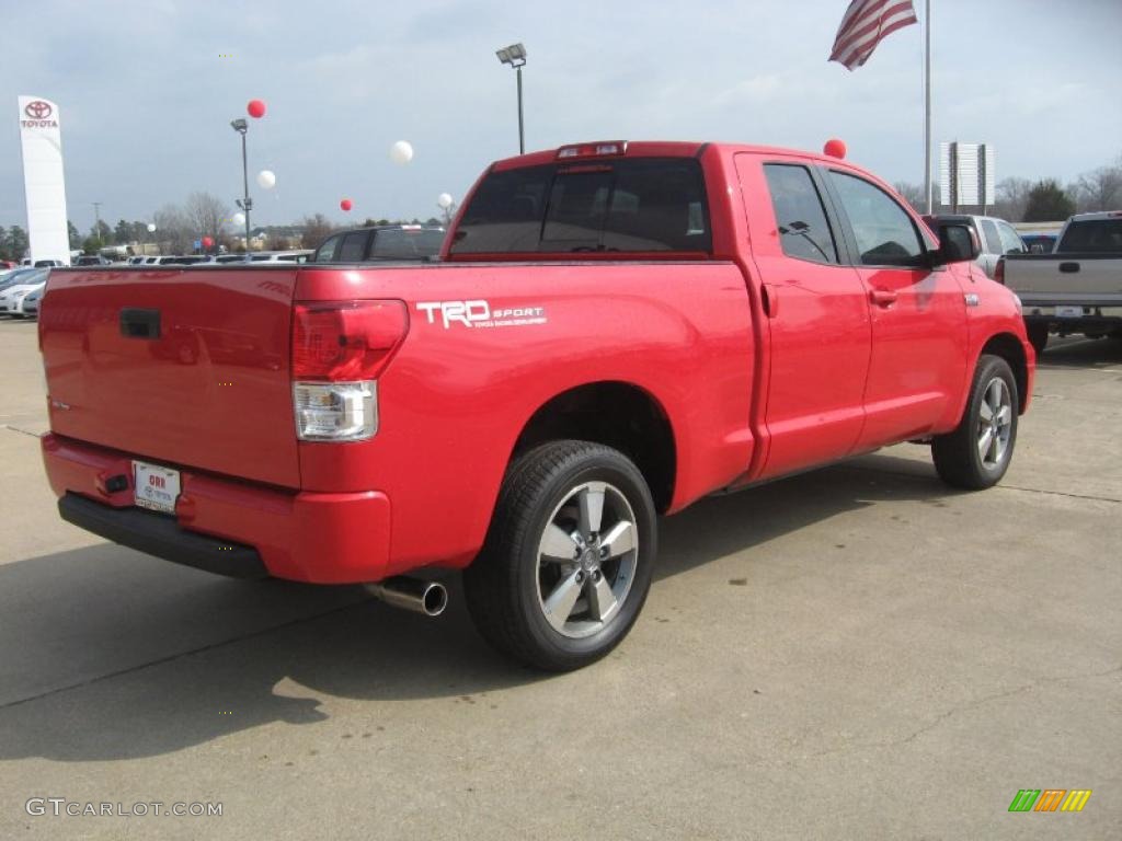 2010 Tundra TRD Sport Double Cab - Radiant Red / Black photo #7