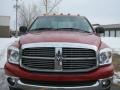 2008 Inferno Red Crystal Pearl Dodge Ram 1500 Big Horn Edition Quad Cab 4x4  photo #18