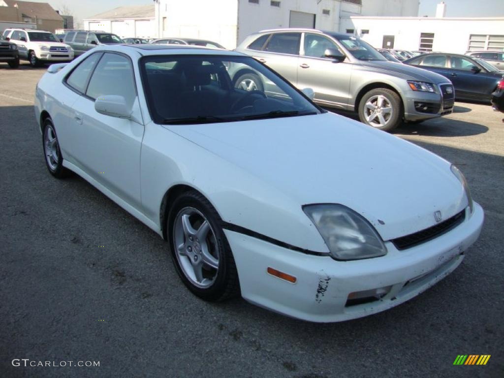 2001 Prelude Type SH - Premium White Pearl / Black photo #4