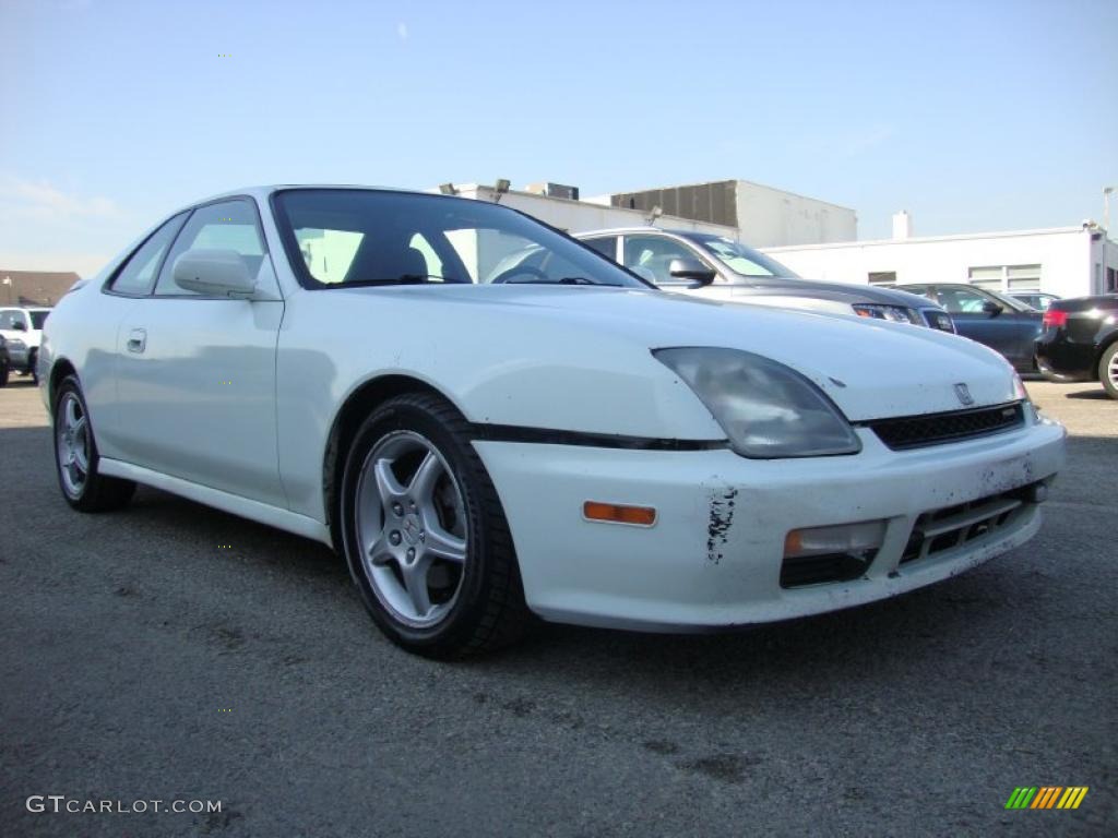 2001 Prelude Type SH - Premium White Pearl / Black photo #5