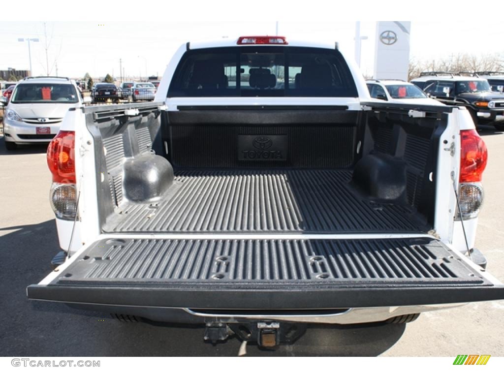 2007 Tundra Limited Double Cab 4x4 - Super White / Beige photo #31