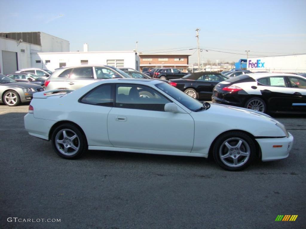 2001 Prelude Type SH - Premium White Pearl / Black photo #7