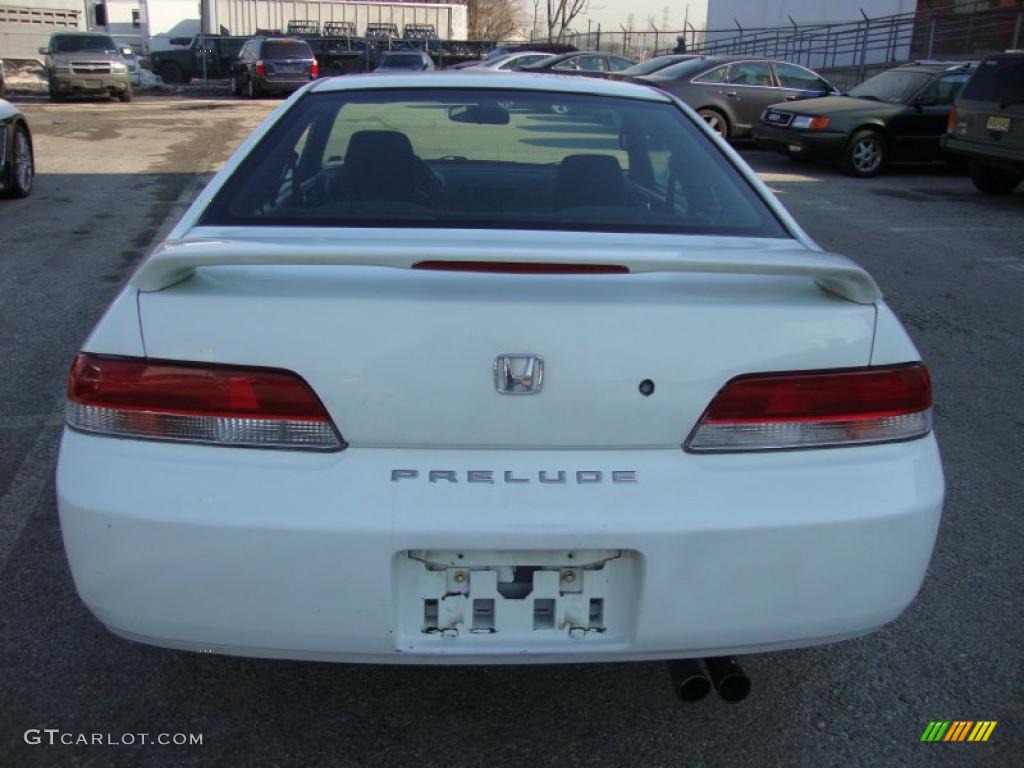 2001 Prelude Type SH - Premium White Pearl / Black photo #9