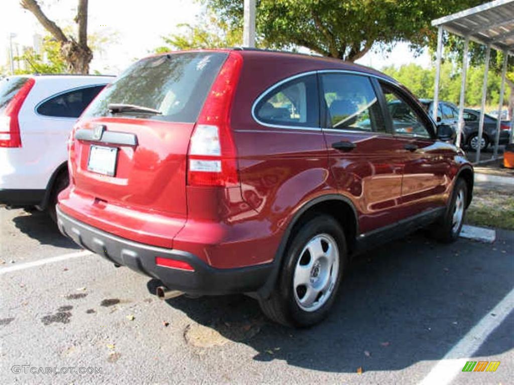 2008 CR-V LX - Tango Red Pearl / Gray photo #2