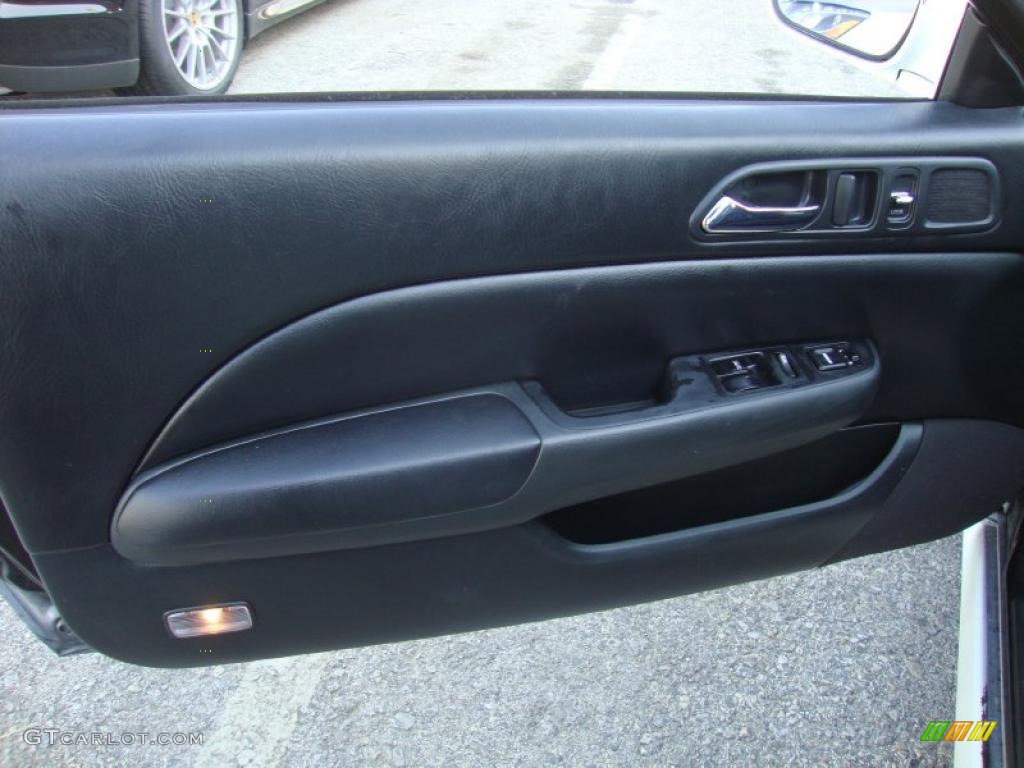 2001 Honda Prelude Type SH Black Door Panel Photo #45607118