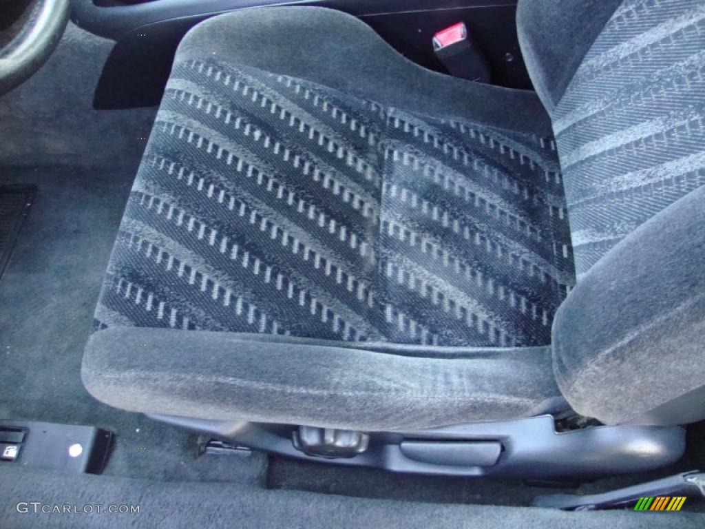 Black Interior 2001 Honda Prelude Type SH Photo #45607182