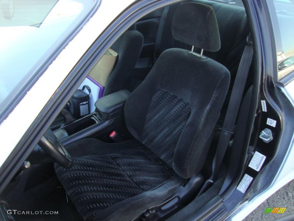 2001 Prelude Type SH - Premium White Pearl / Black photo #17