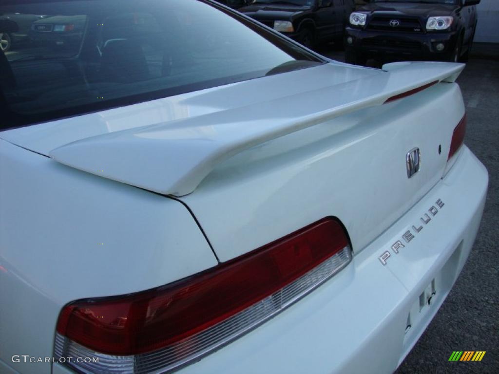 2001 Prelude Type SH - Premium White Pearl / Black photo #25