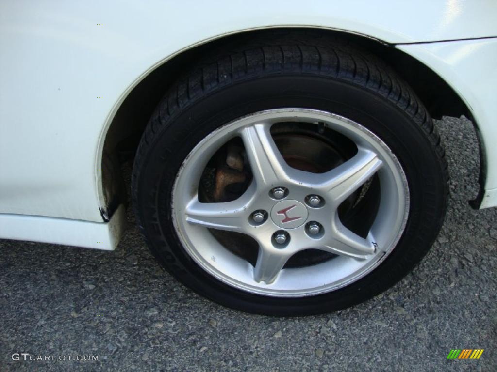 2001 Prelude Type SH - Premium White Pearl / Black photo #41