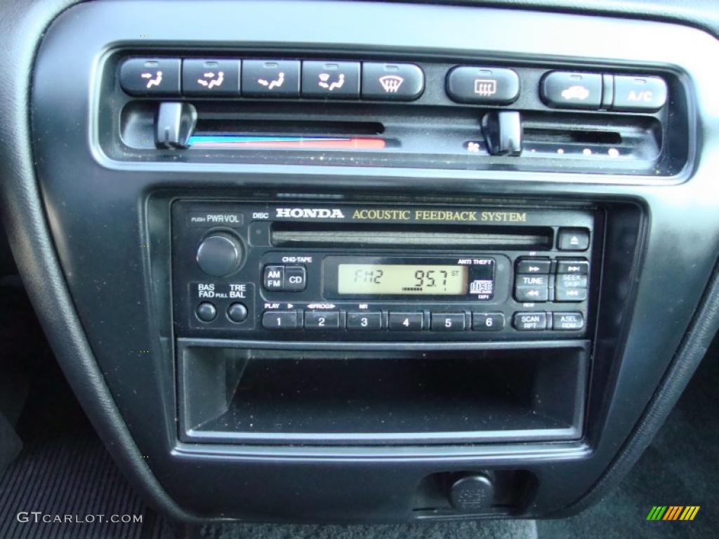2001 Prelude Type SH - Premium White Pearl / Black photo #44