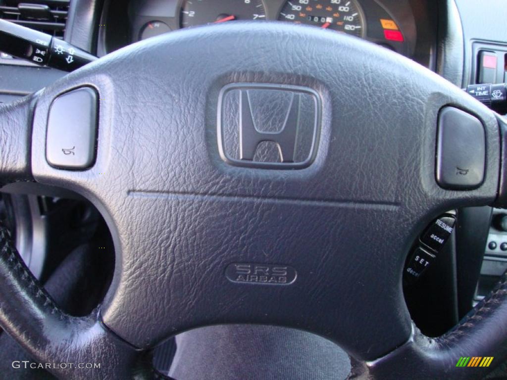 2001 Prelude Type SH - Premium White Pearl / Black photo #49