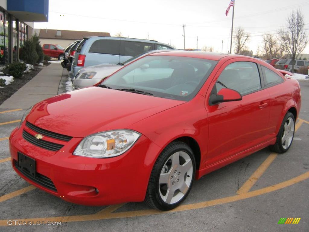 2010 Cobalt LT Coupe - Victory Red / Ebony photo #1